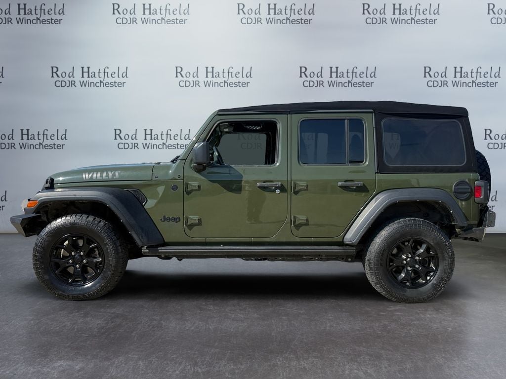 2021 Jeep Wrangler Unlimited Willys 4x4