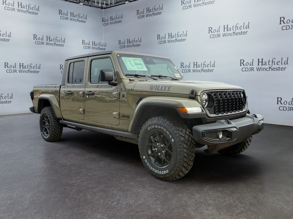 2026 Jeep Gladiator GLADIATOR WILLYS 4X4