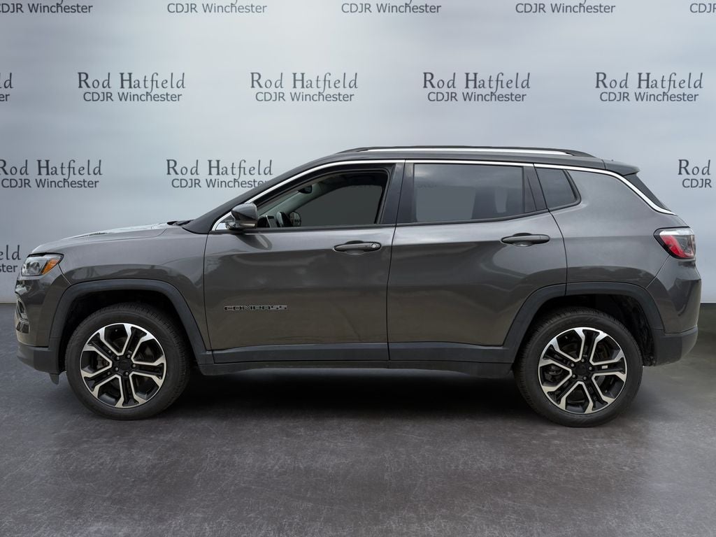 Used 2022 Jeep Compass Limited with VIN 3C4NJDCB9NT144017 for sale in Winchester, KY