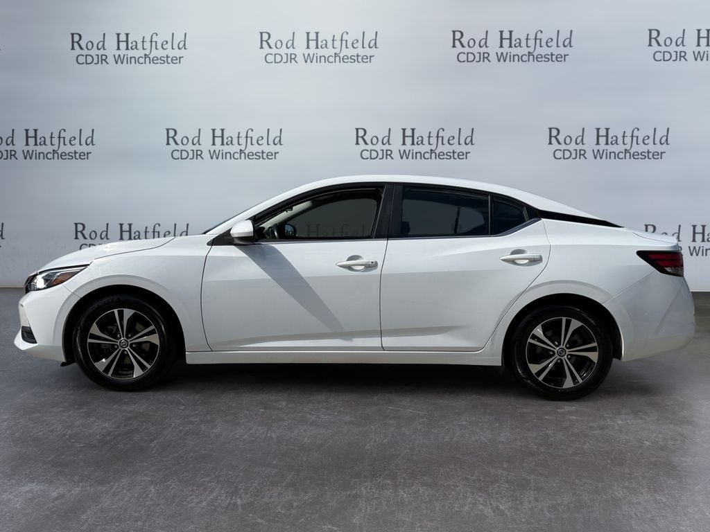 Used 2022 Nissan Sentra SV with VIN 3N1AB8CV4NY221833 for sale in Winchester, KY
