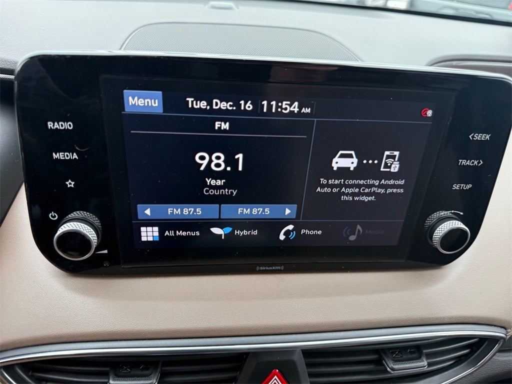 2022 Hyundai Santa Fe Hybrid Blue