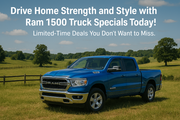 Conquer Every Road with Ram 1500—Unstoppable Power, Unbeatable Deals!
